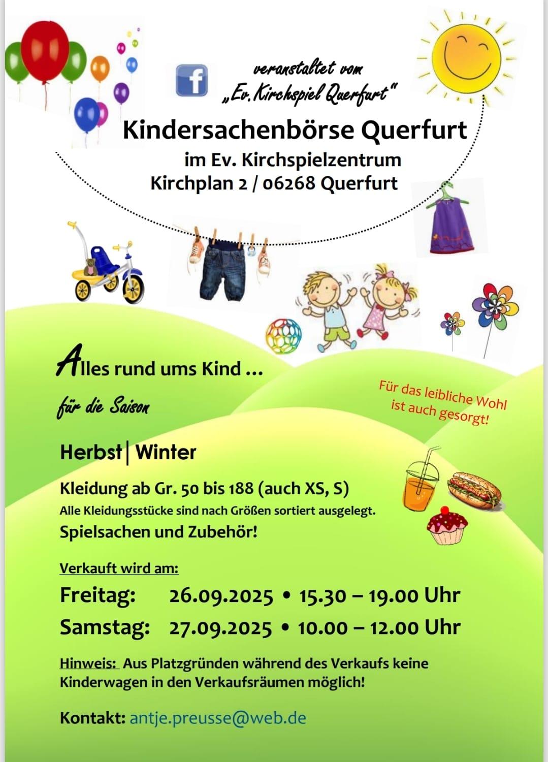 Kindersachenbörse Herbst/Winter 2025 | Foto: Preuße Kindersachenbörse Herbst/Winter 2025 | Foto: Preuße